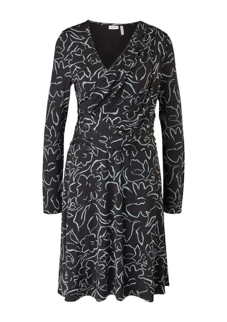 S. Oliver black Damen Kleider -Tone Flo