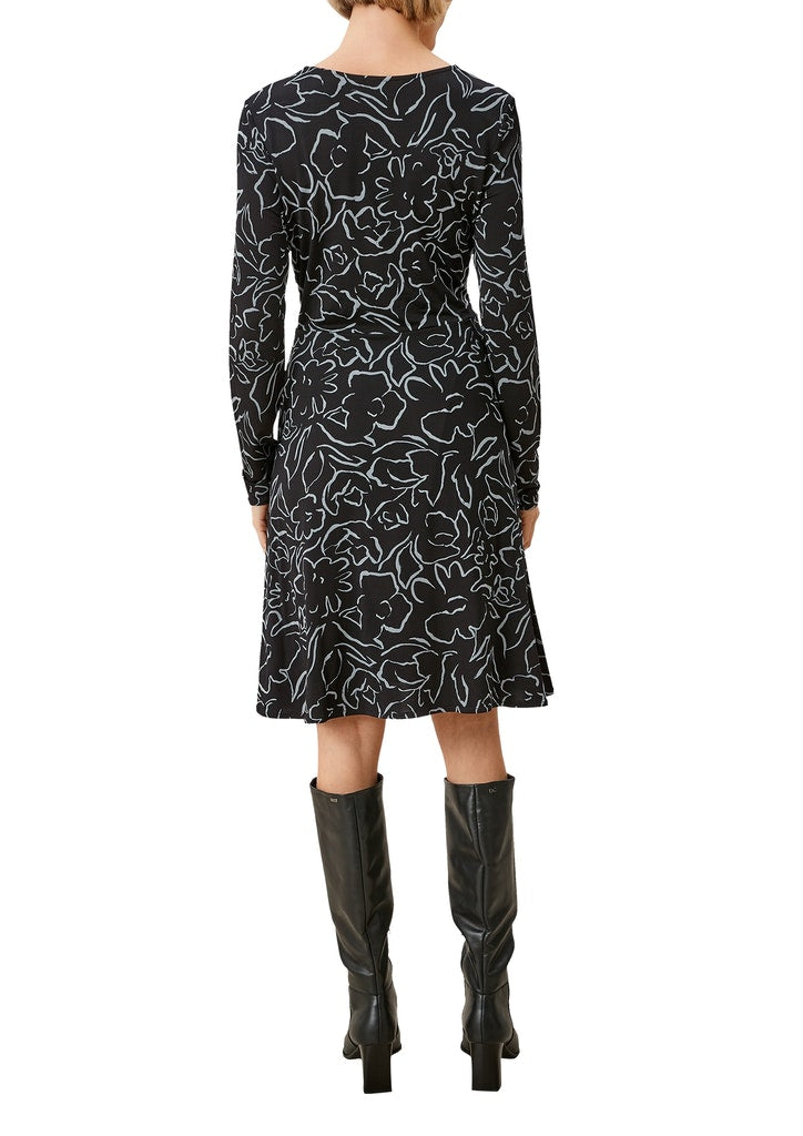 S. Oliver black Damen Kleider -Tone Flo