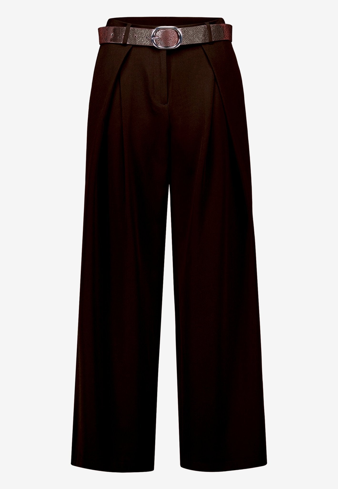 Zero Damen Hosen Chocolate Plum