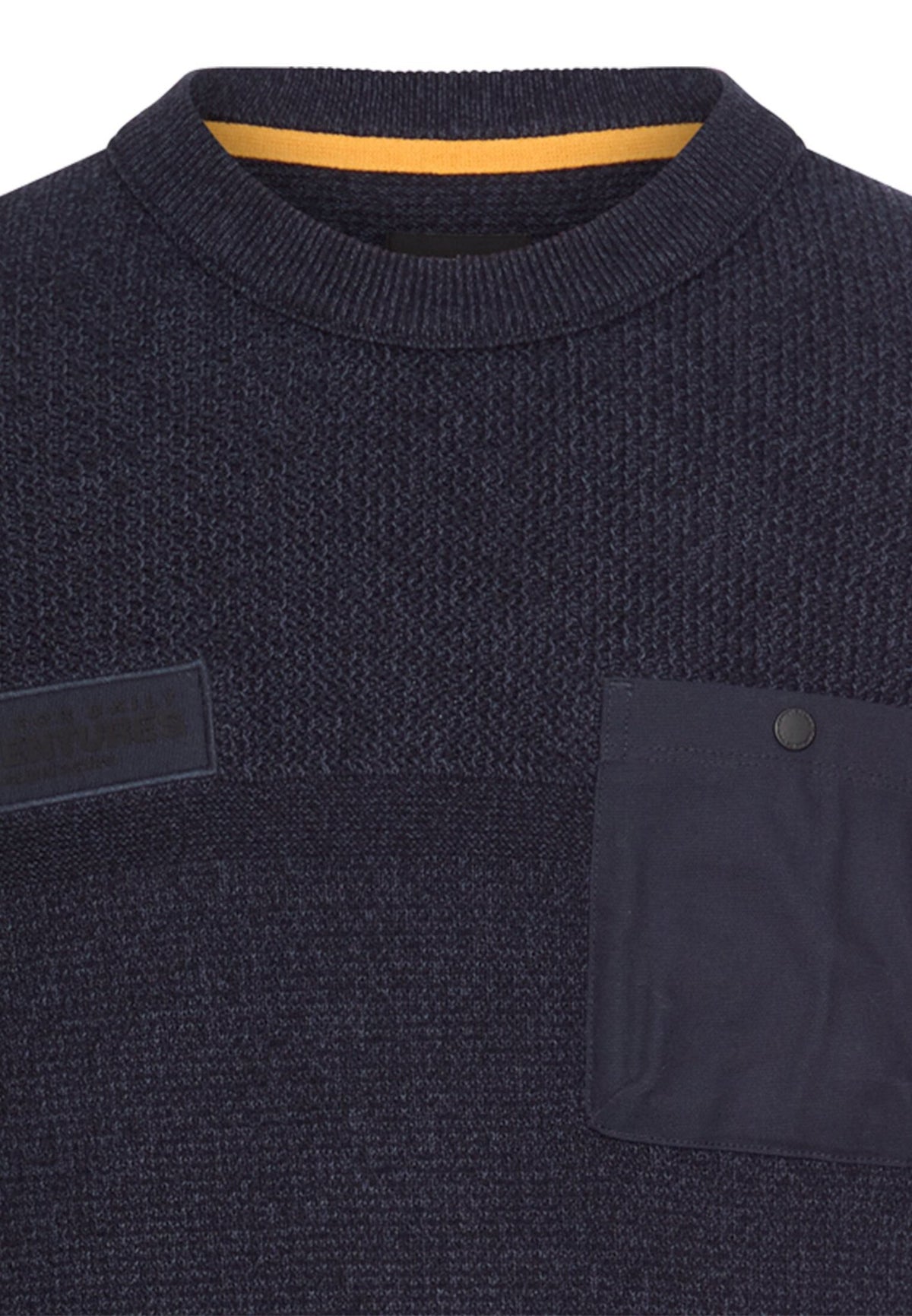 Camel active Herren Pullover  Tinted Blue
