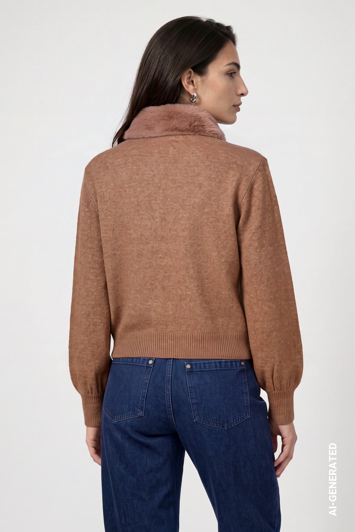 Monari Damen Strickjacken  Tiramisu
