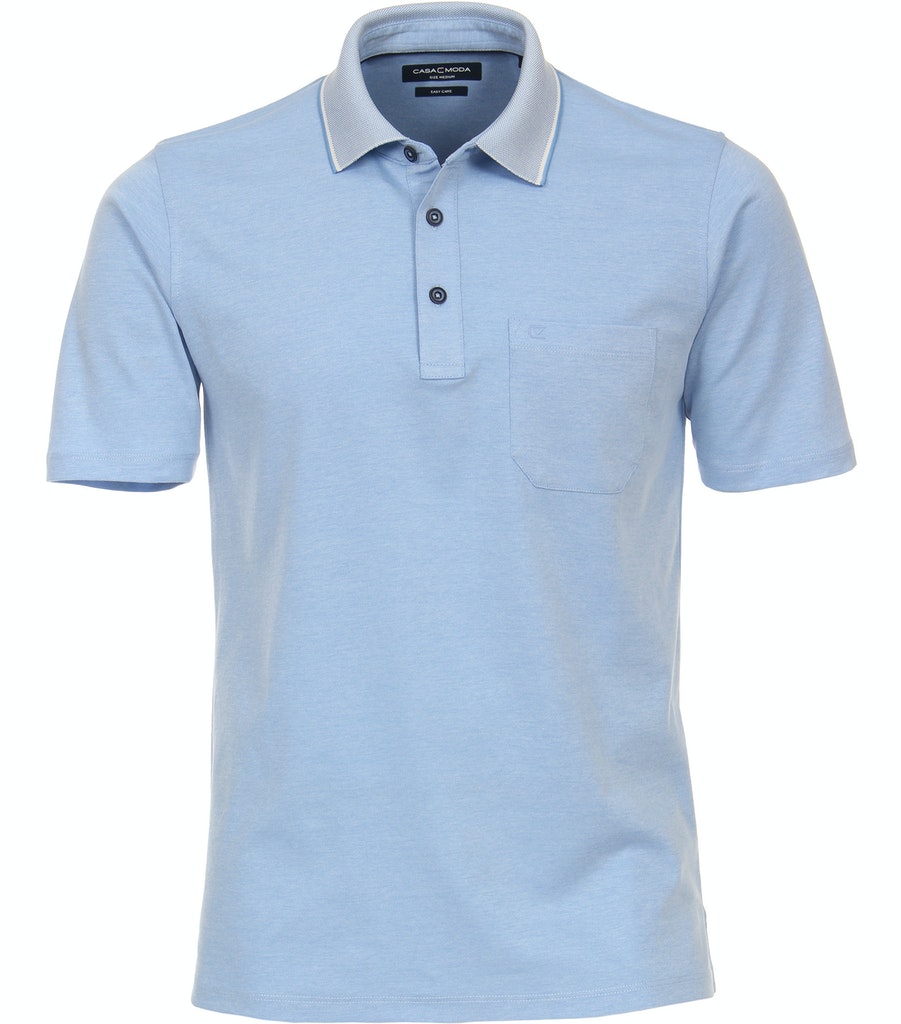 Casa Moda Herren Polo-Shirts Blau