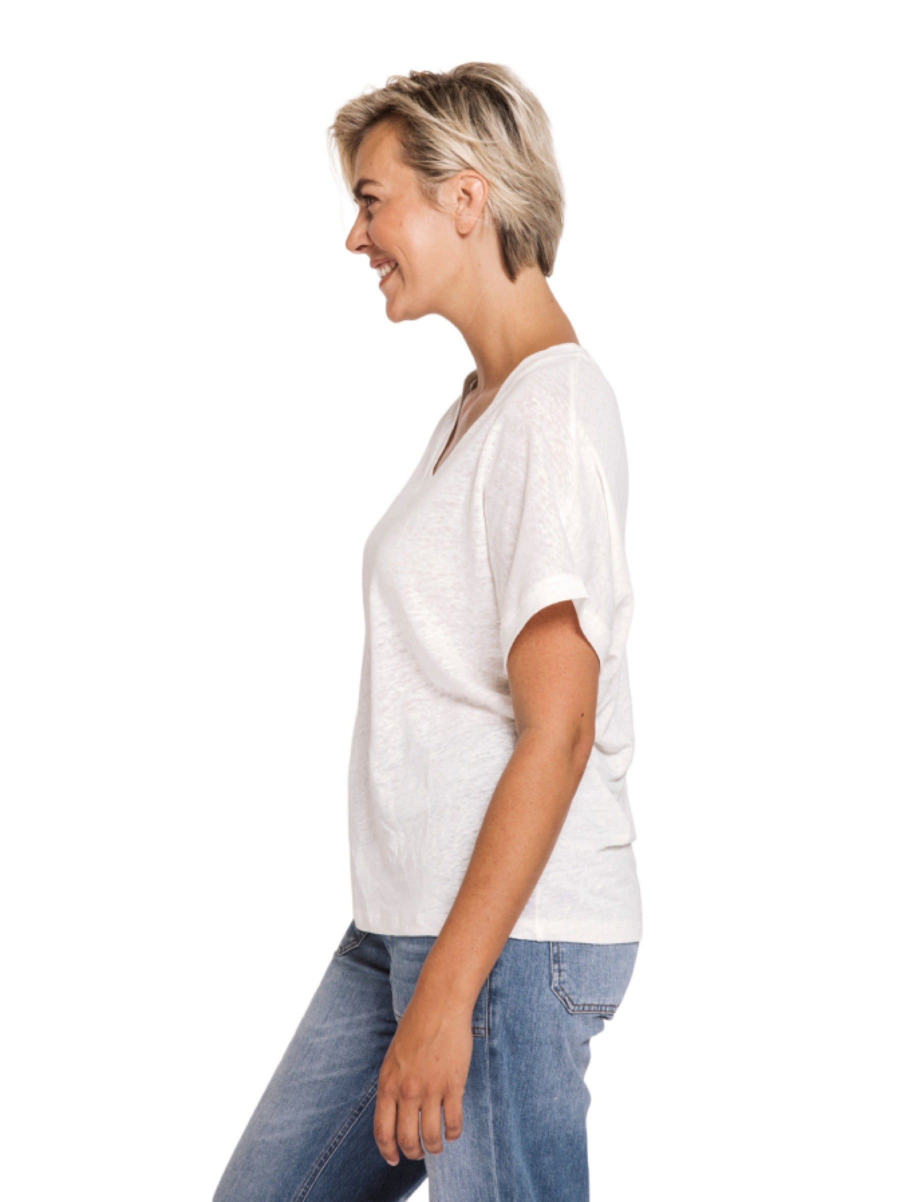 Zhrill Damen T-Shirts  Off White
