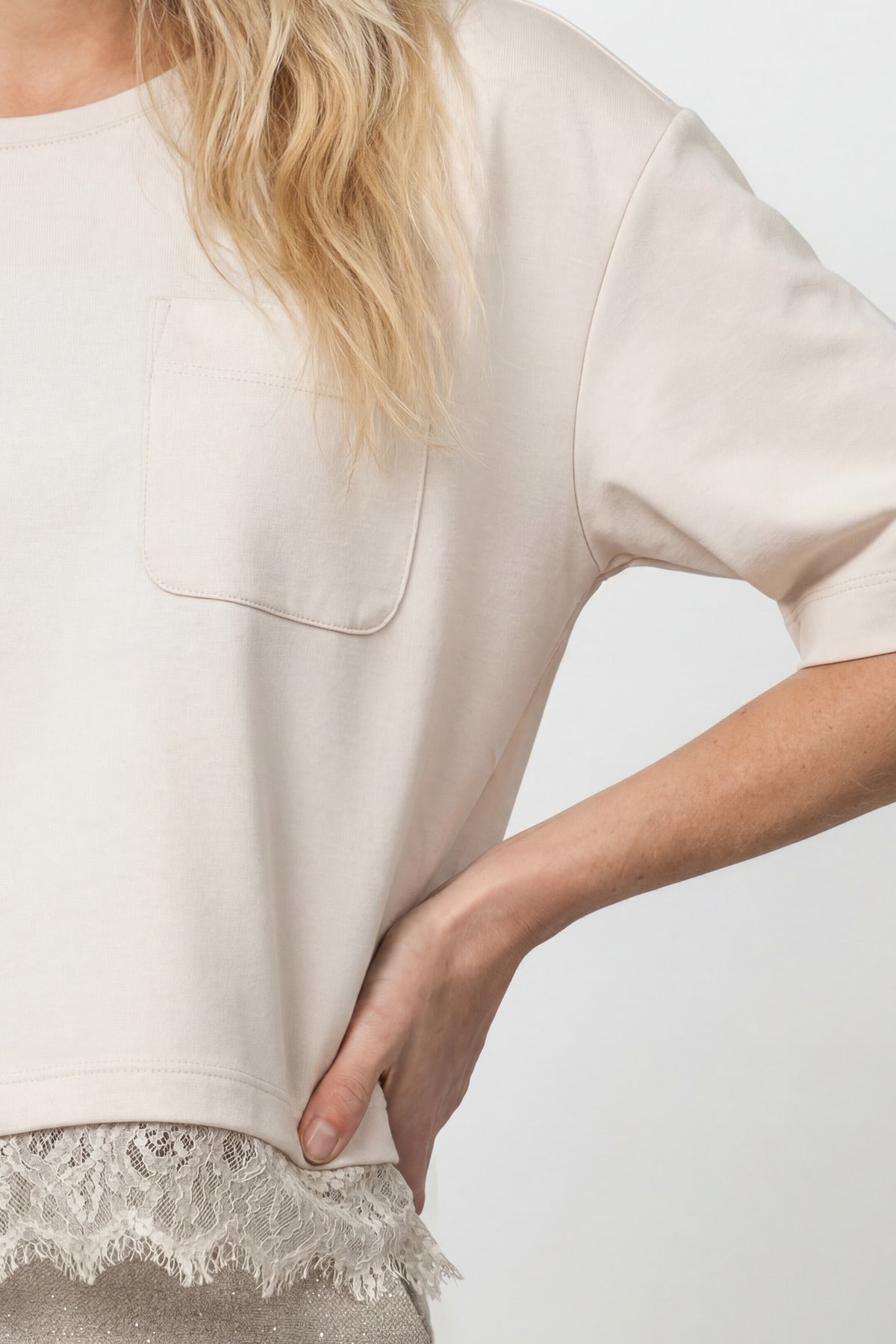 Monari Damen T-Shirts  Pearly