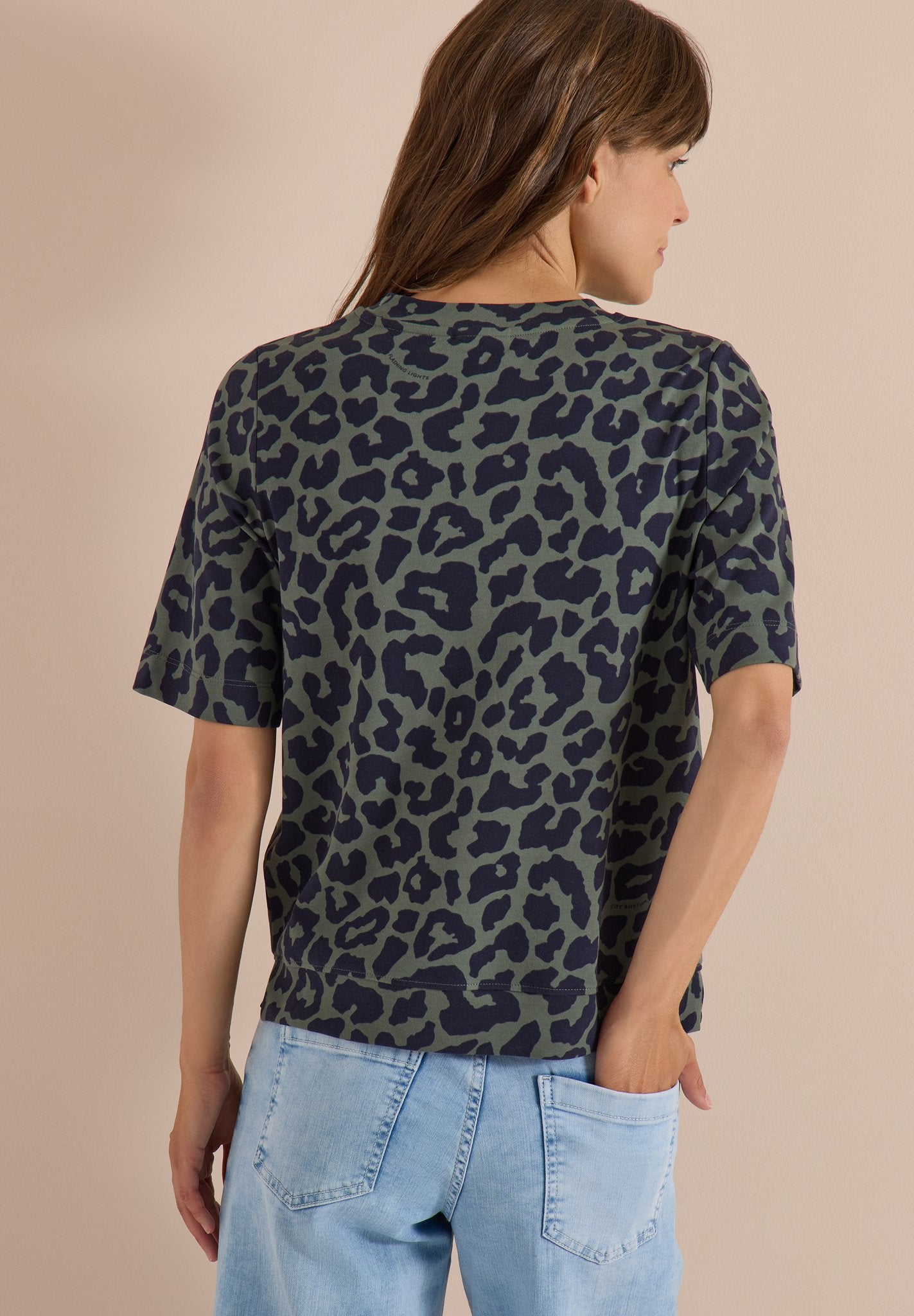 Cecil Damen T-Shirts Dried Oli