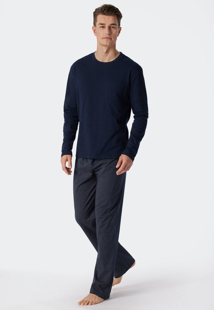 Schiesser Herren Blau