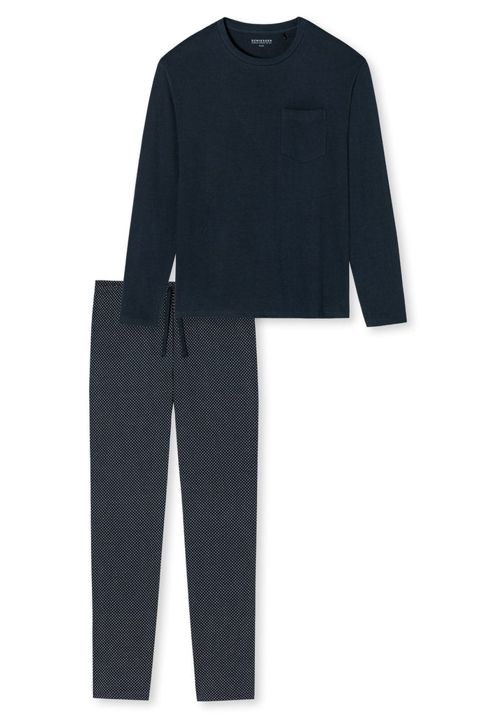 Schiesser Herren Blau