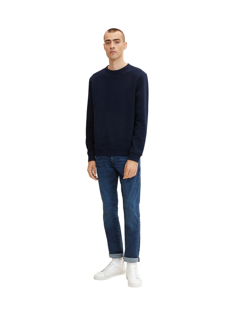 Tom Tailor Herren Jeans Used Mid Stone
