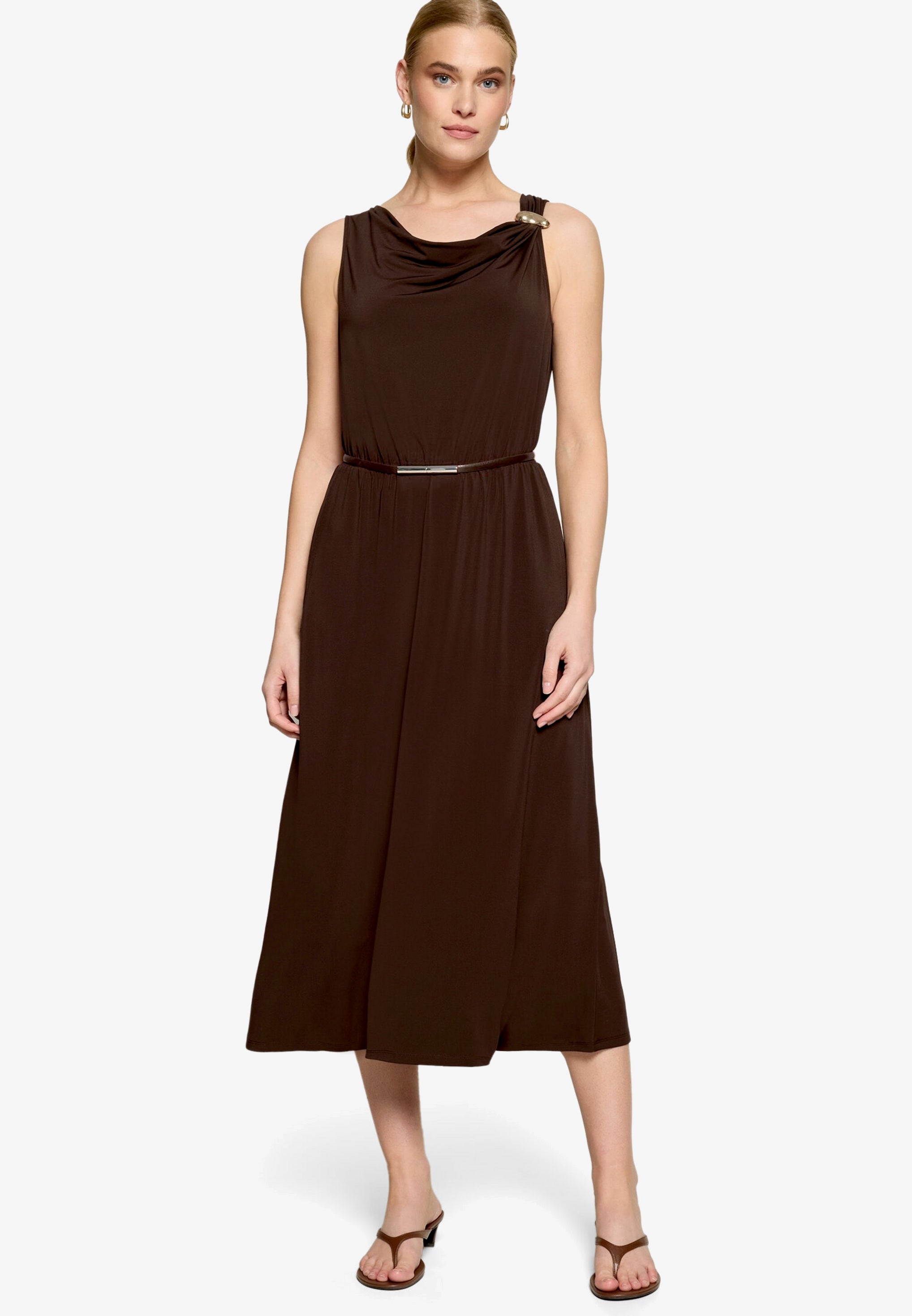 Zero Damen Kleider Chocolate Plum