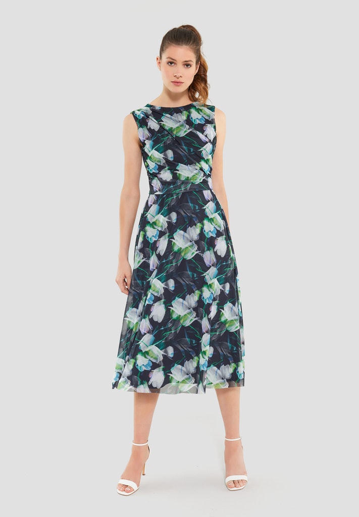 Swing Damen Kleider  Navy / Mul