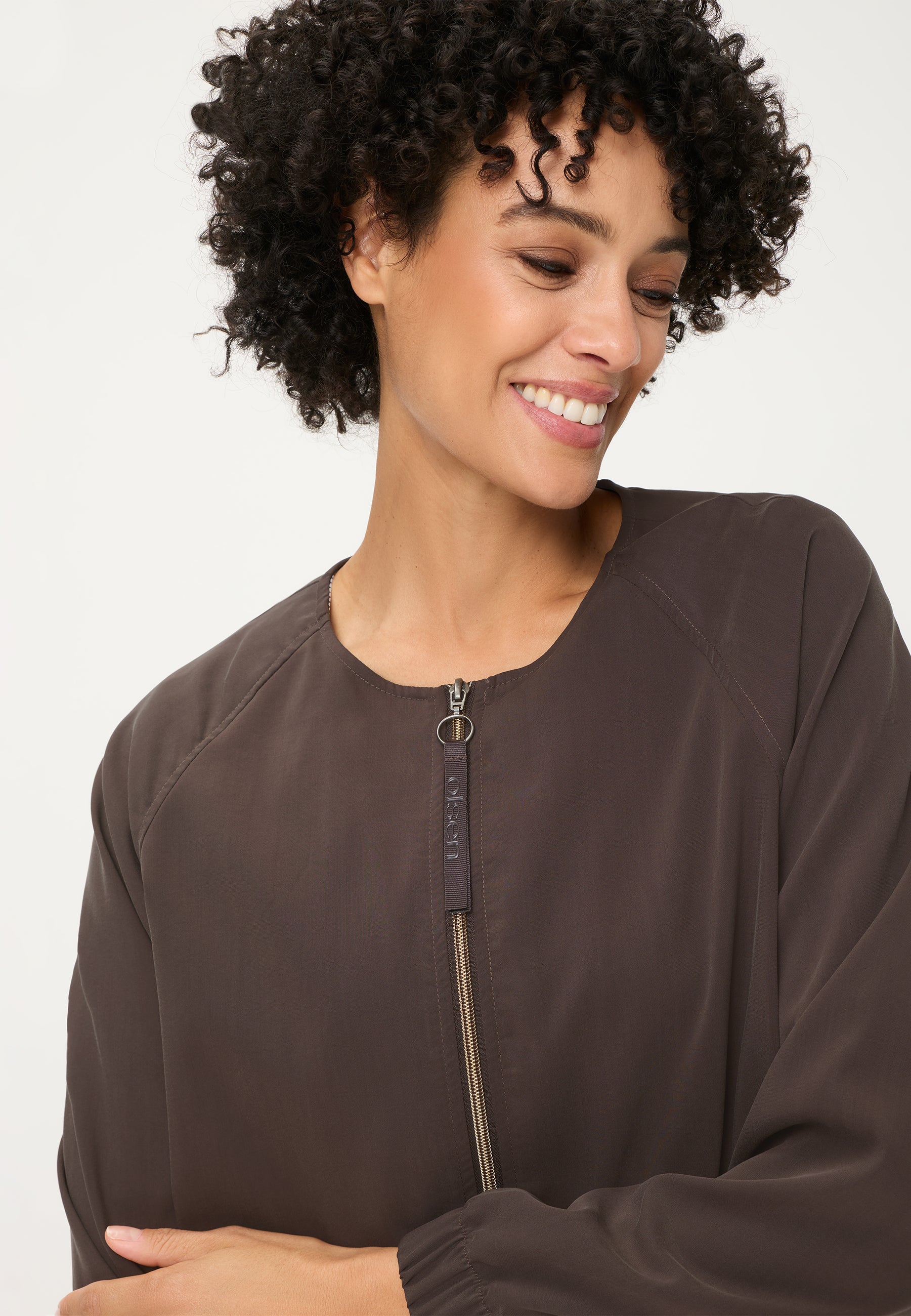 Olsen Damen Jacken  Dark Brow