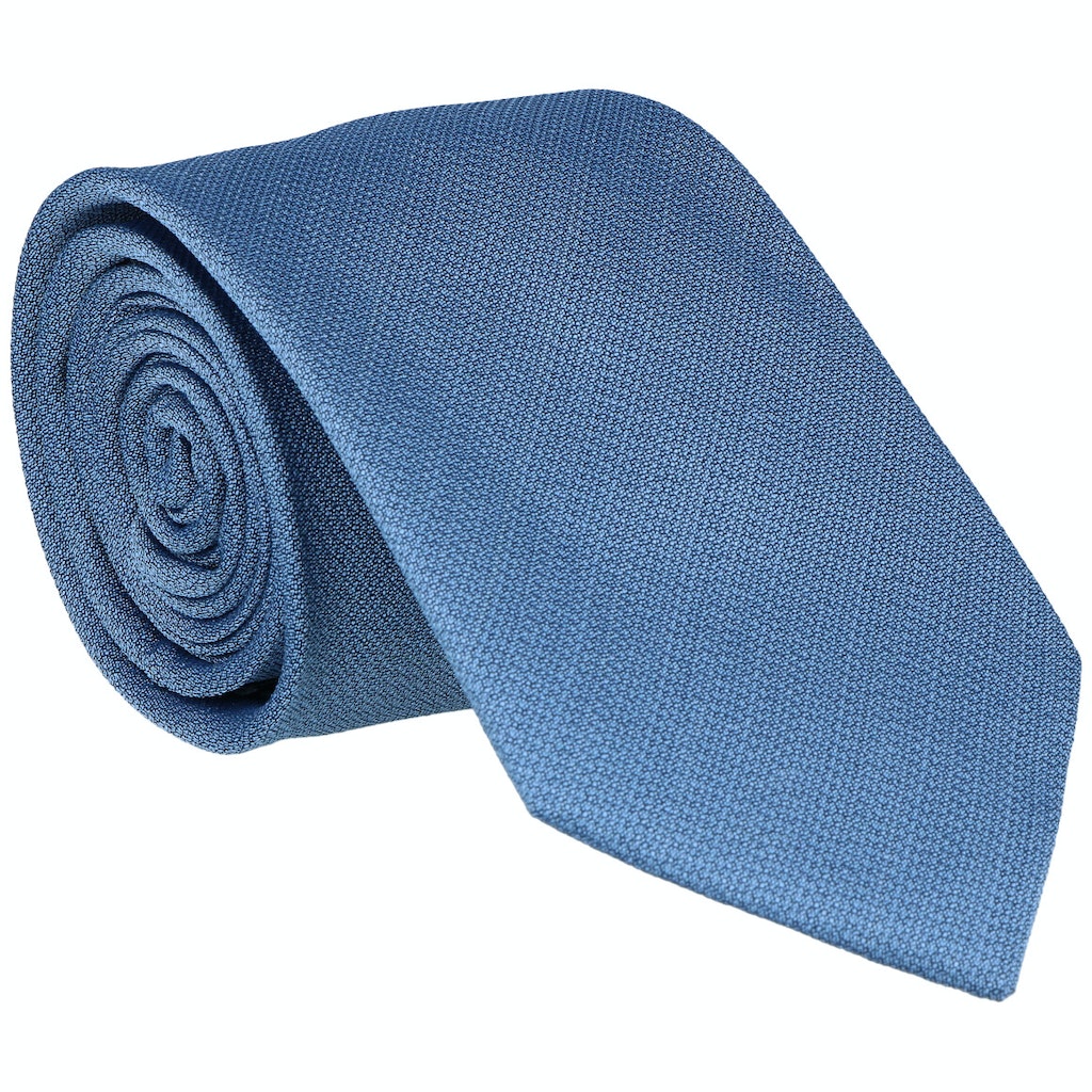 Willen Herren Krawatten & Schleifen Mittelblau