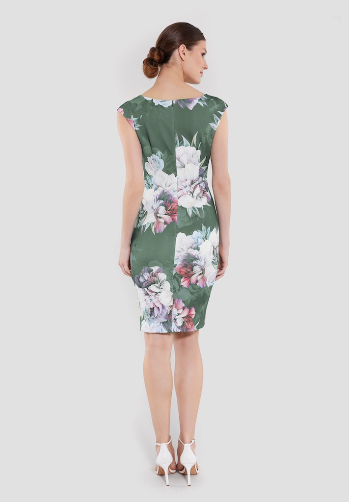 Swing Damen Kleider  Moss Green