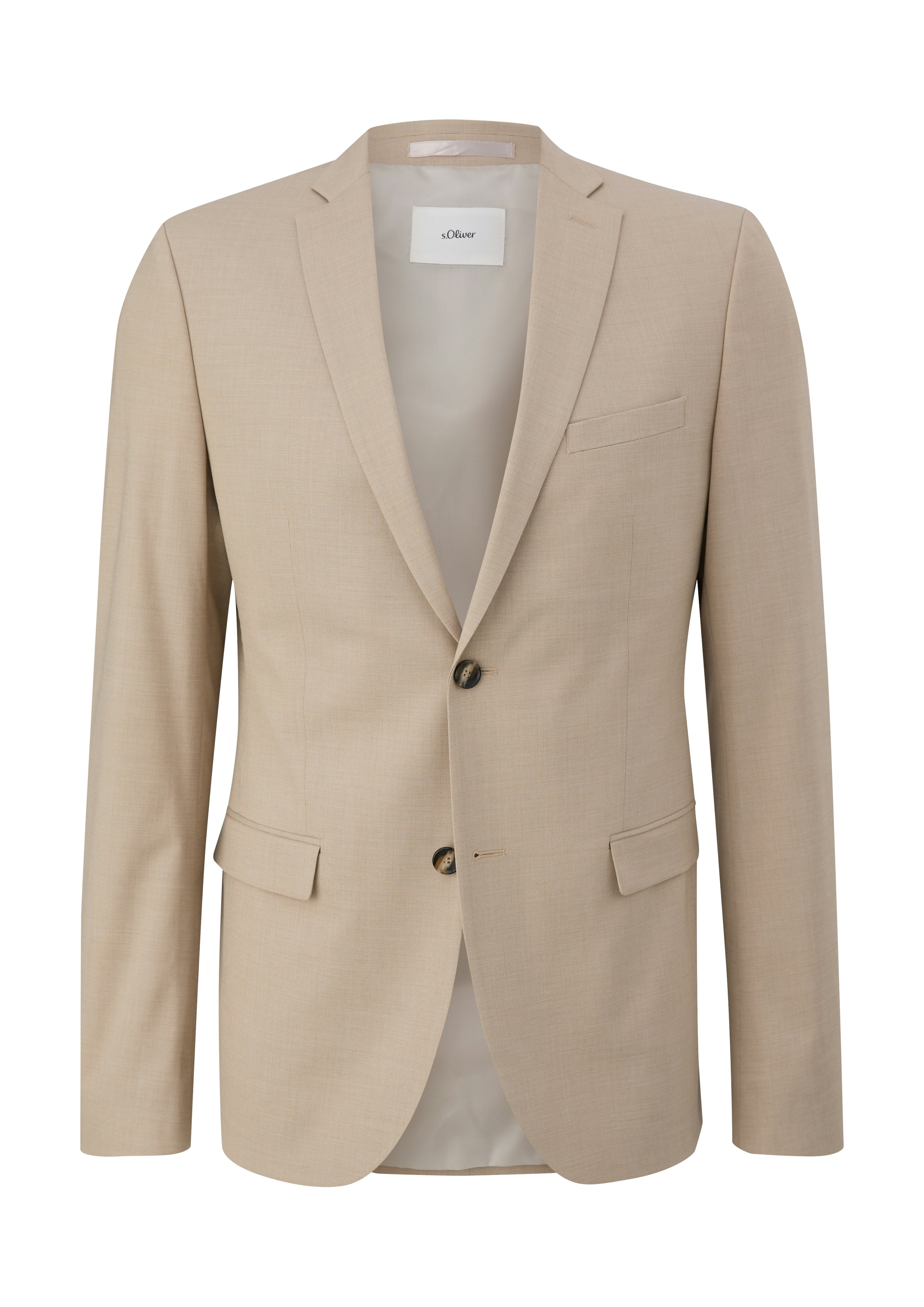 S. Oliver black Herren Sakkos Brown