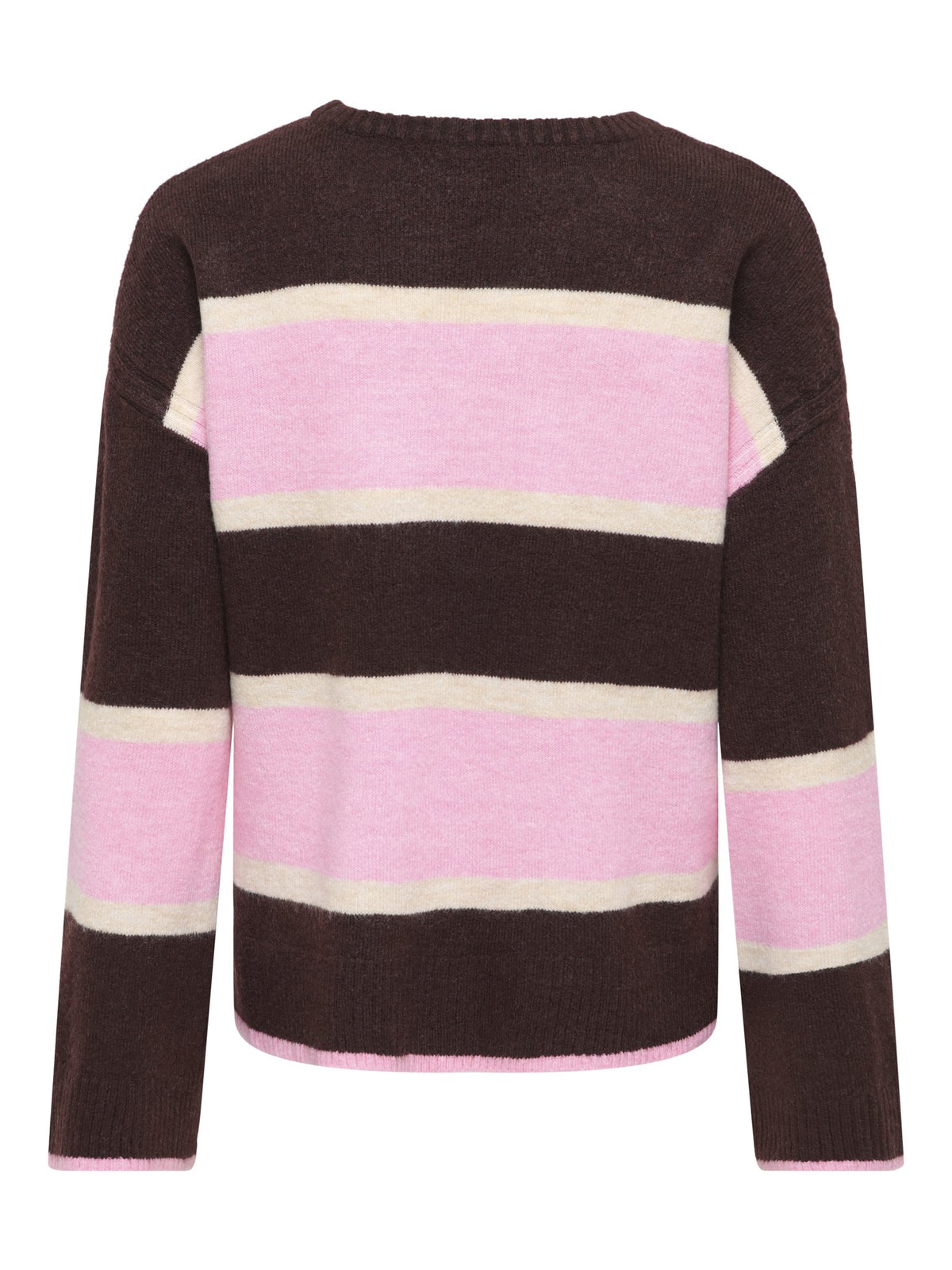 Only Damen Pullover Fudge/Birch/Bon