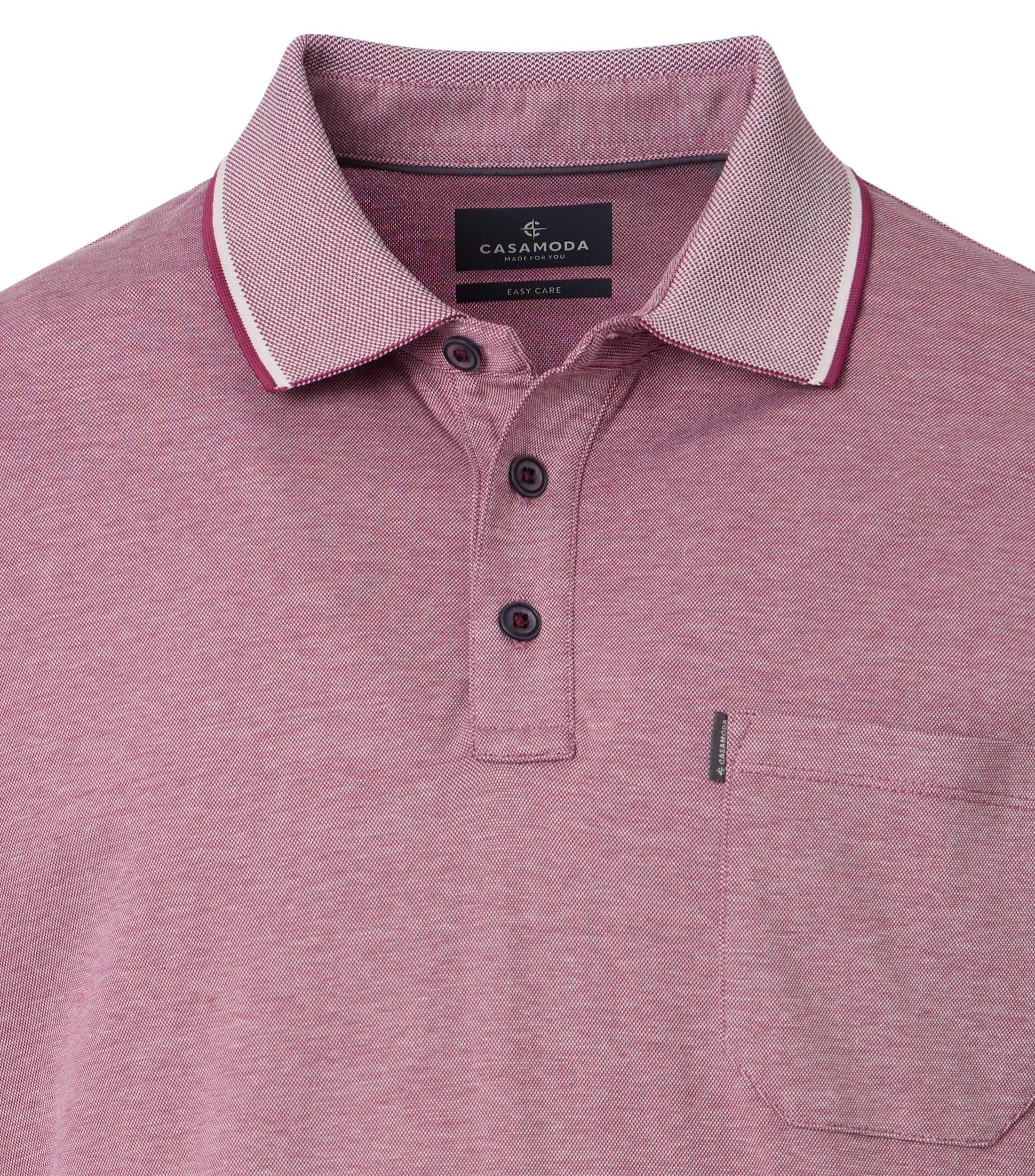 Casa Moda Herren Polo-Shirts  Rot