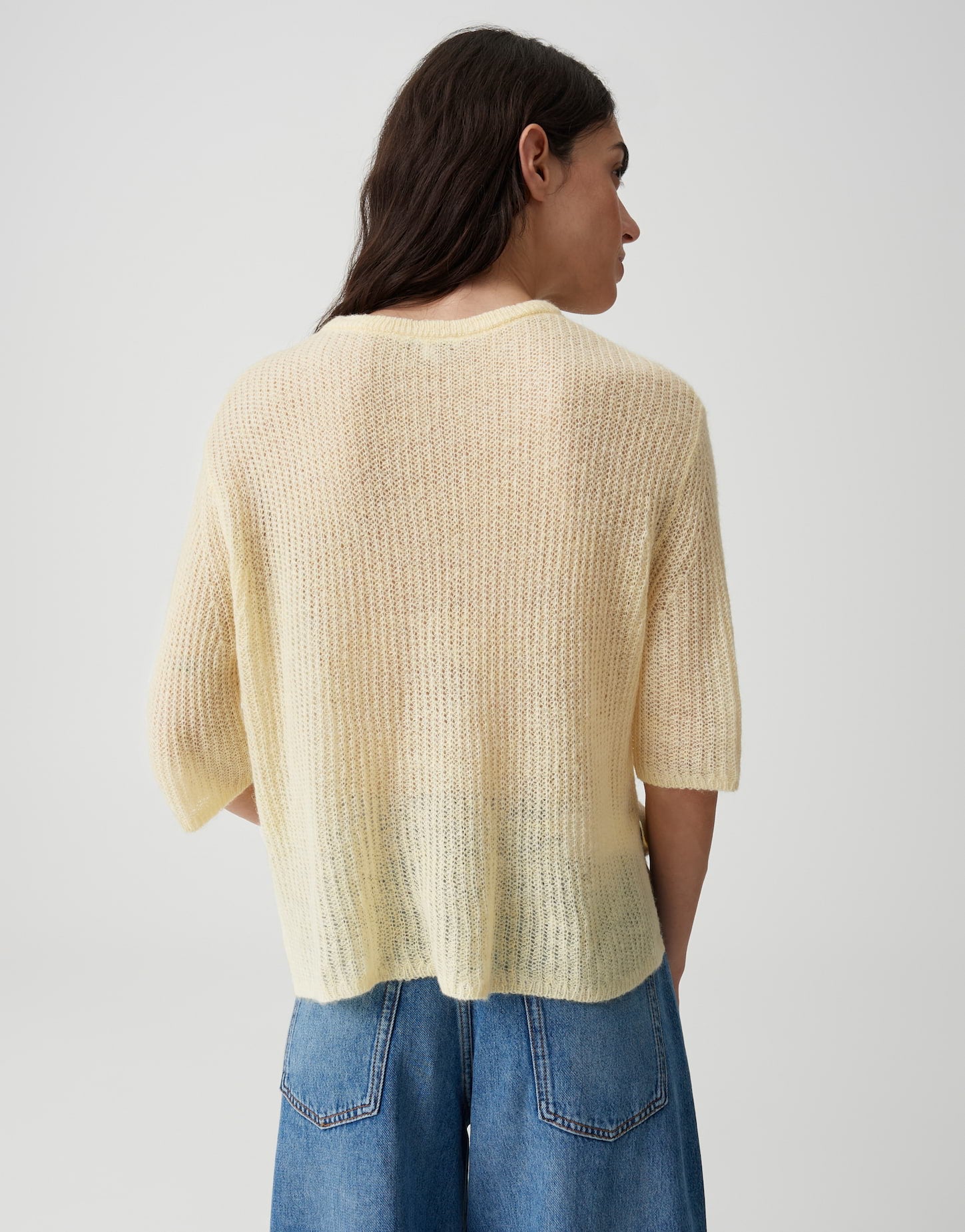 Opus Damen Pullover Honey Butter