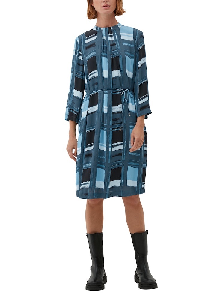 S. Oliver black Damen Kleider Blue