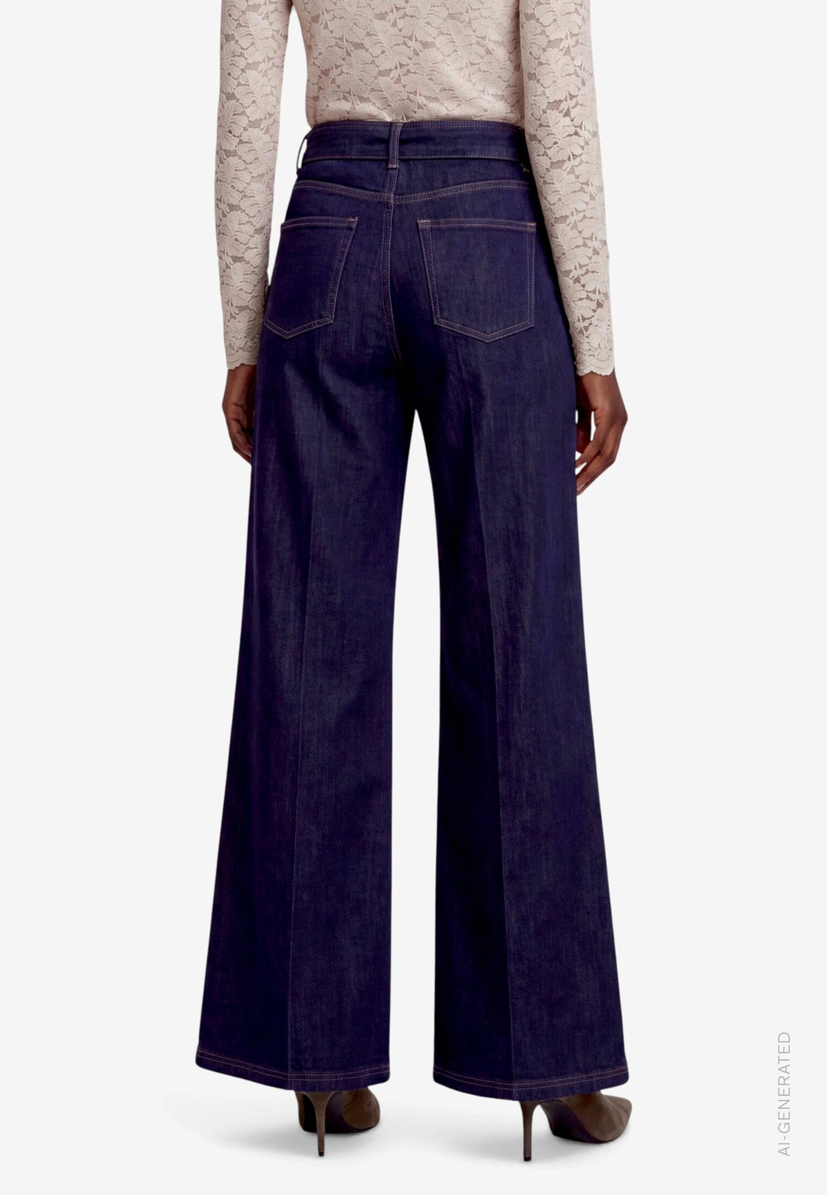 Zero Damen Jeans Rinse Wash Deni