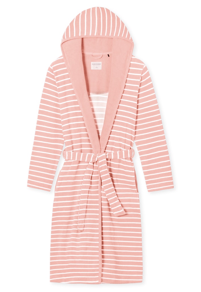 Schiesser Bademantel Rosé