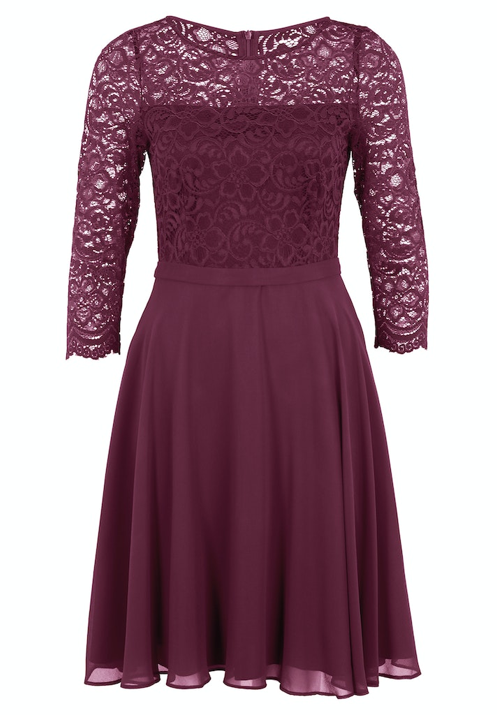 Vera Mont Damen Kleider Shiny Bordeaux