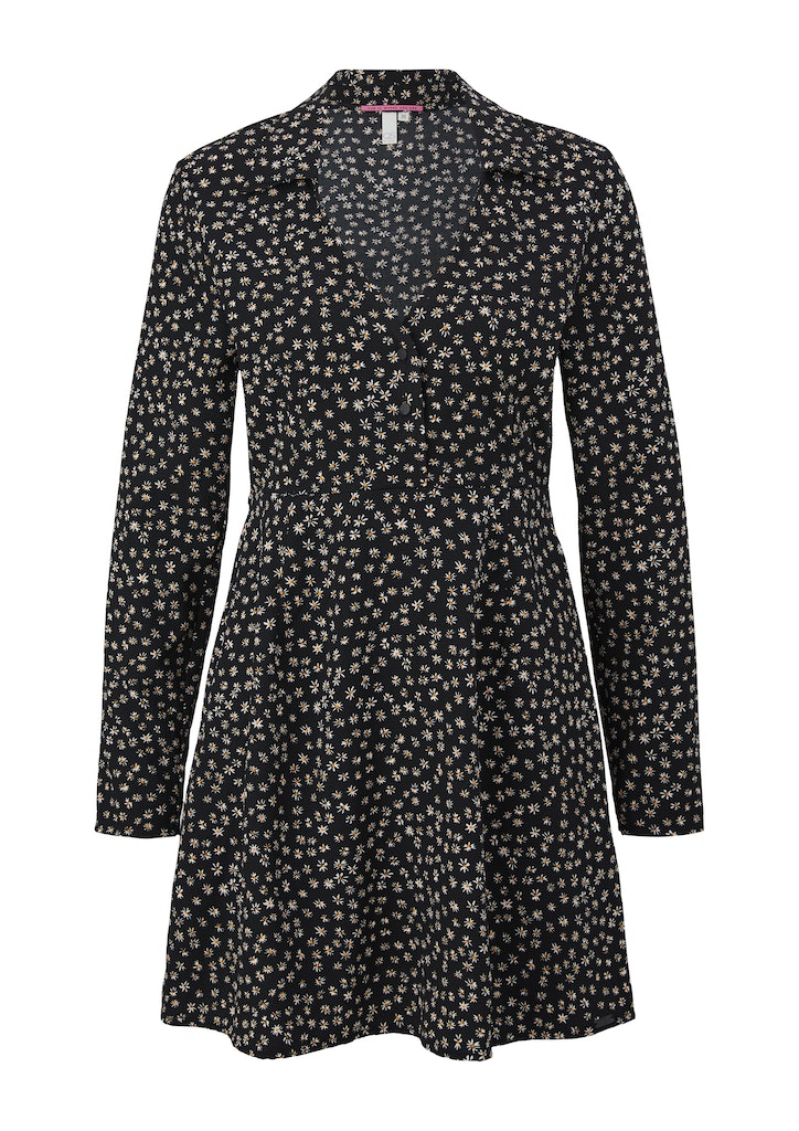 QS by S.Oliver Damen Kleider Grey/Black