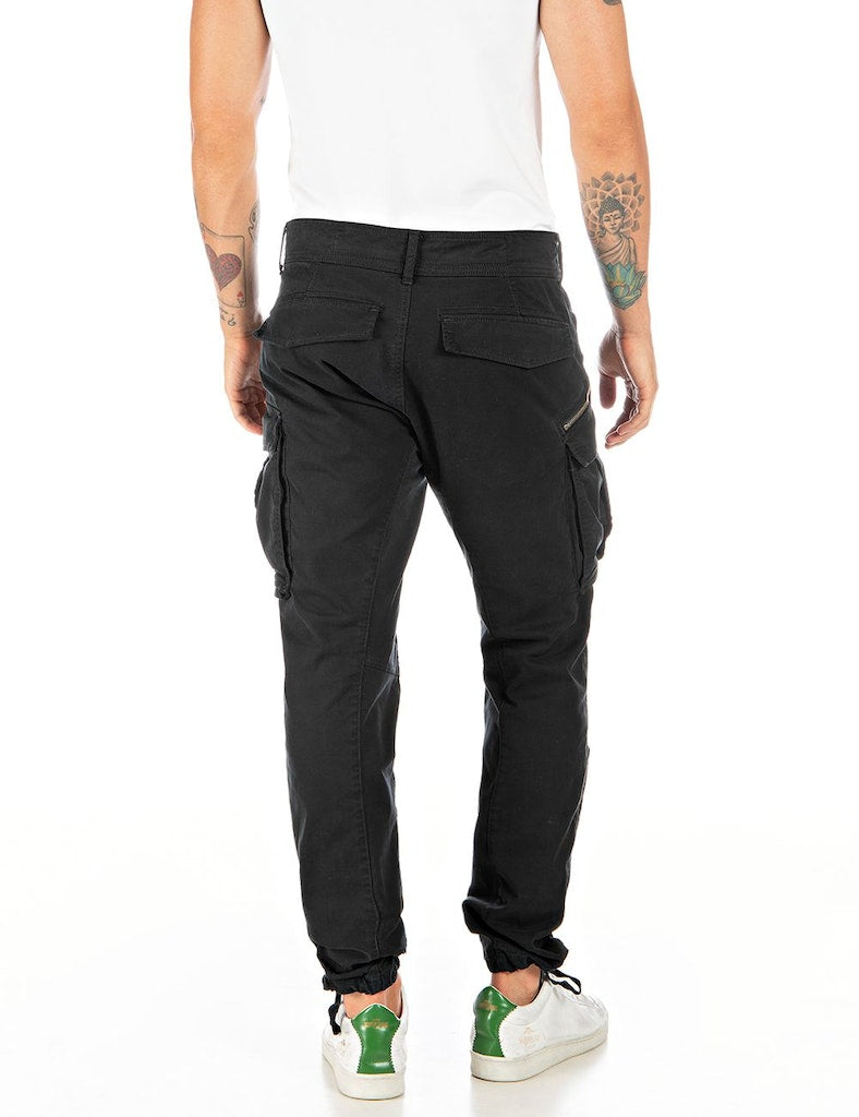 Replay Herren Hosen  Black