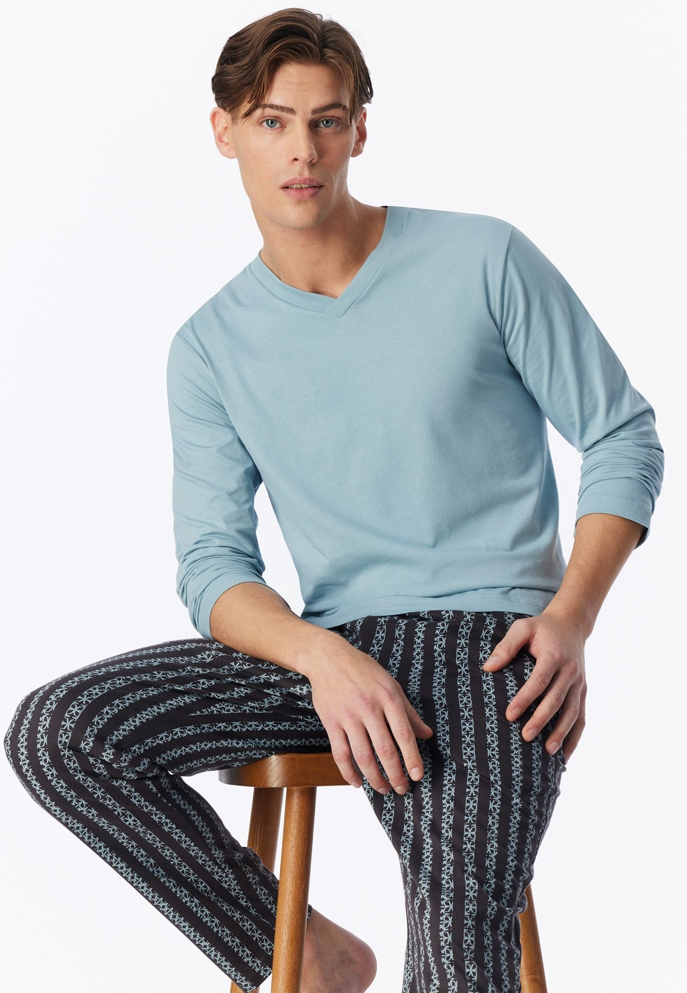 Schiesser Herren Eisblau