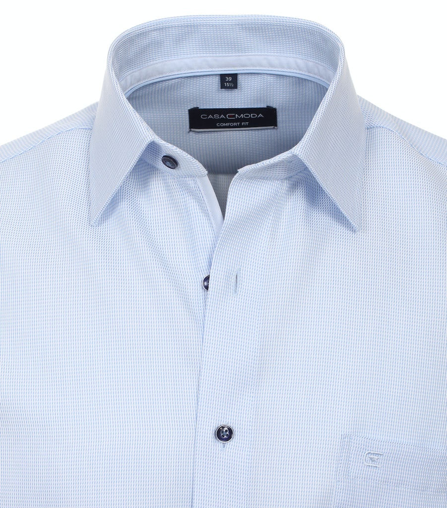Casa Moda Herren Hemden lang  Blau