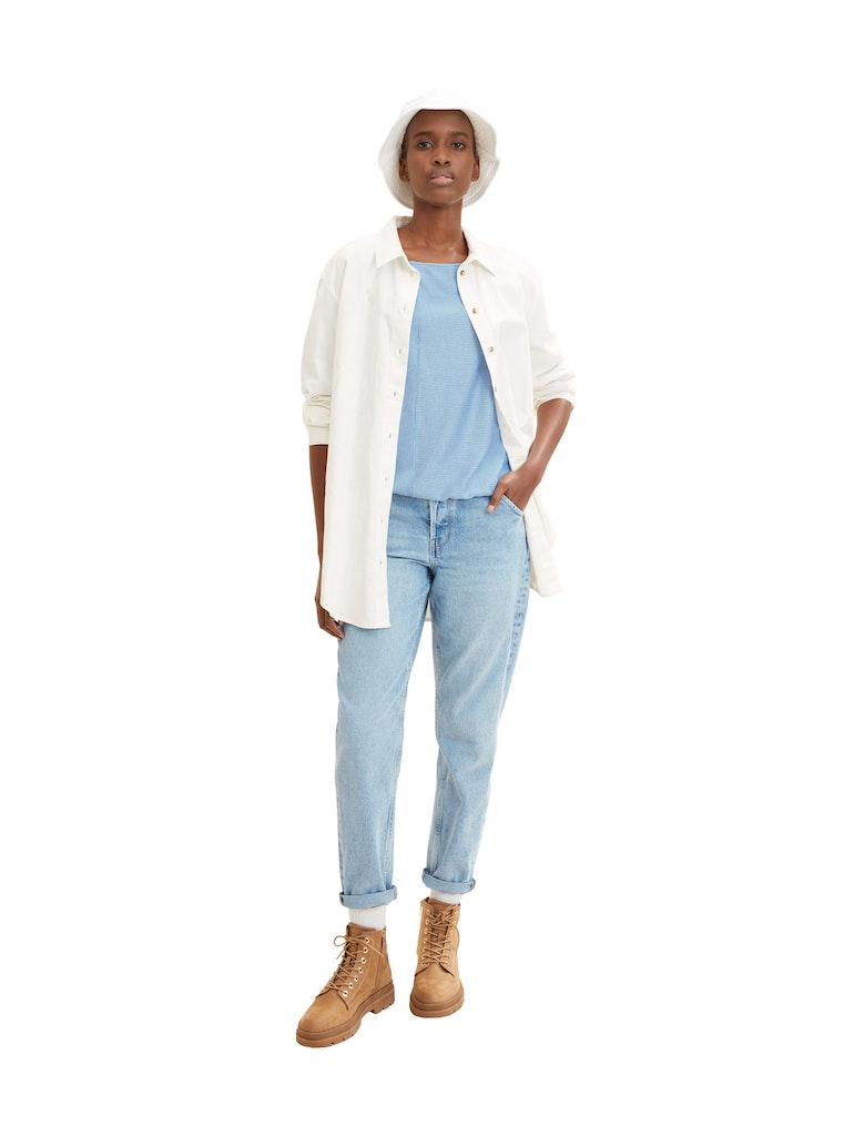 Tom Tailor denim Damen T-Shirts Small Mid Blue