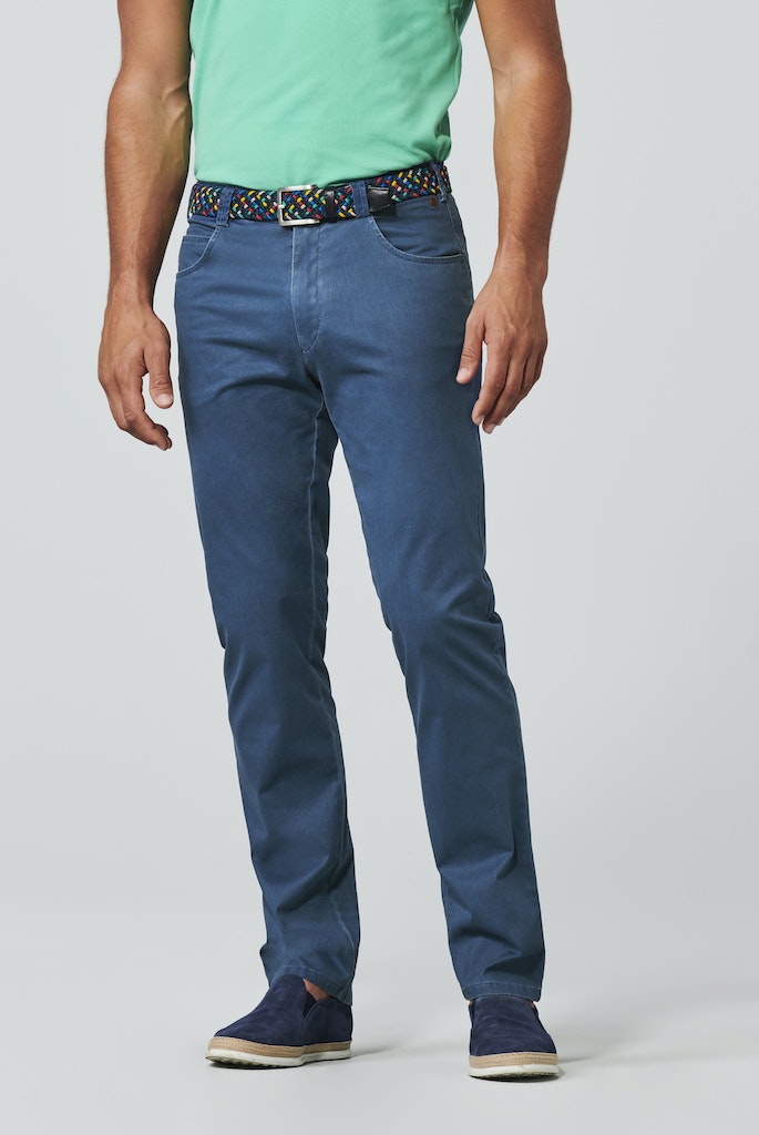Meyer-Hosen Herren Hosen Blau
