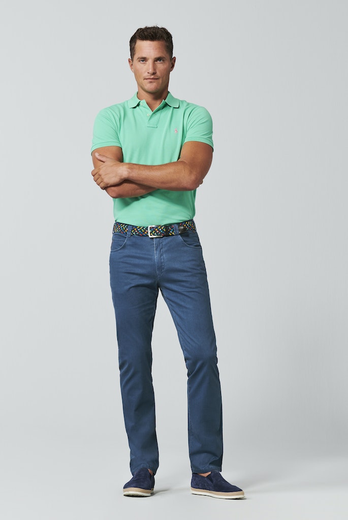Meyer-Hosen Herren Hosen Blau