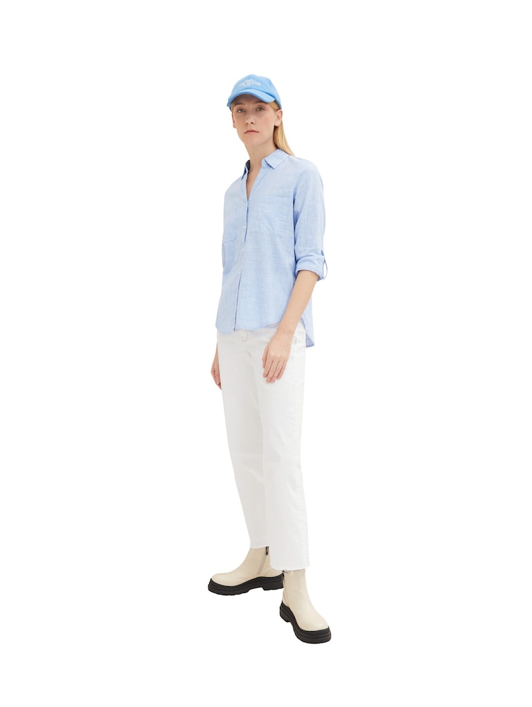 Tom Tailor Damen Blusen Dreamy Blue