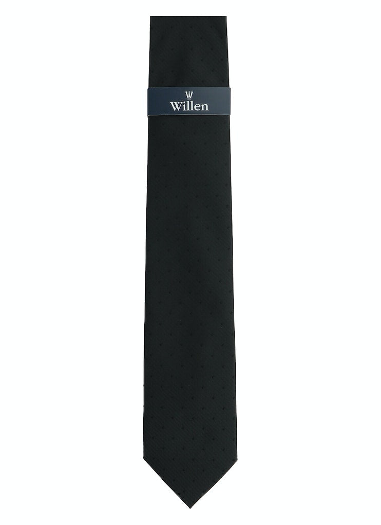 Willen Herren Krawatten & Schleifen Schwarz