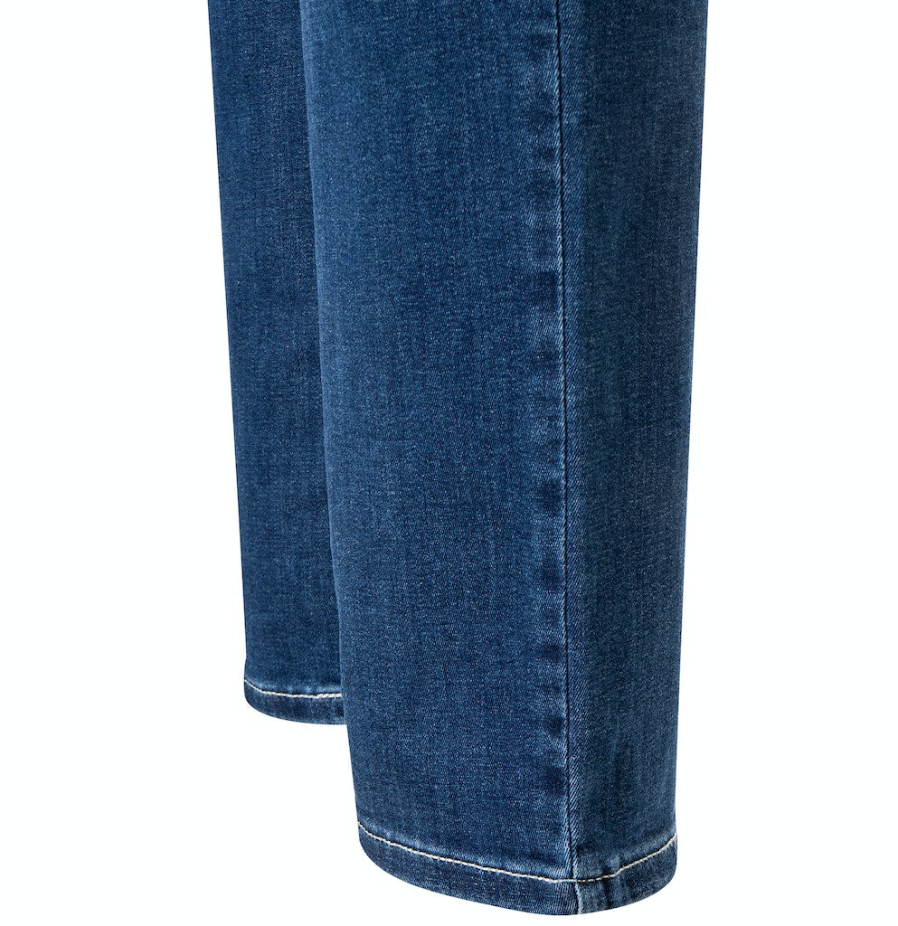 Mac Damen Jeans Mid Blue Authen