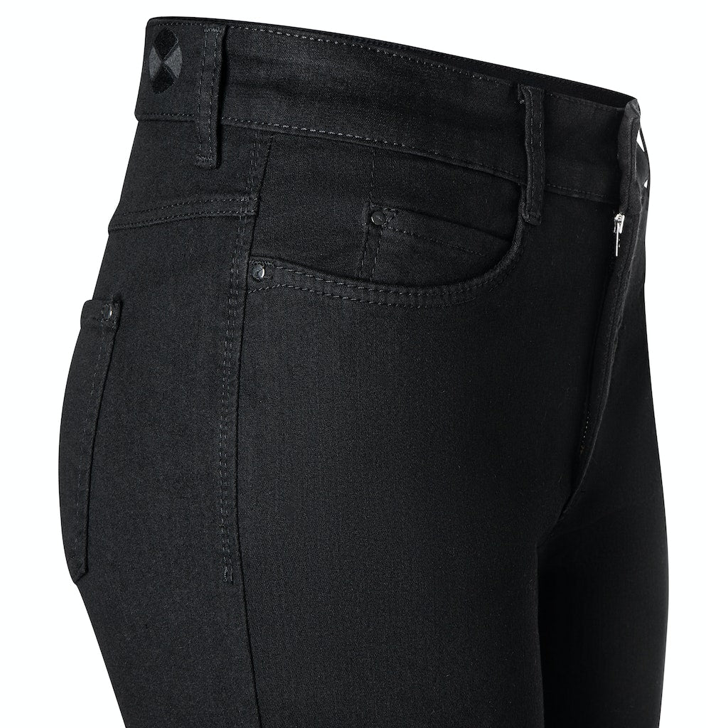 Mac Damen Jeans Black-Black