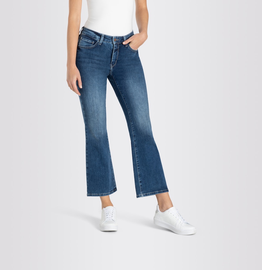 Mac Damen Jeans Outworn Blue Ba