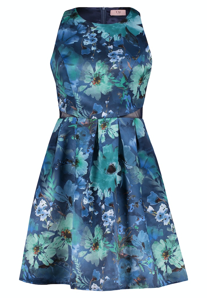 Vera Mont Damen Kleider Dark Blue/Mint