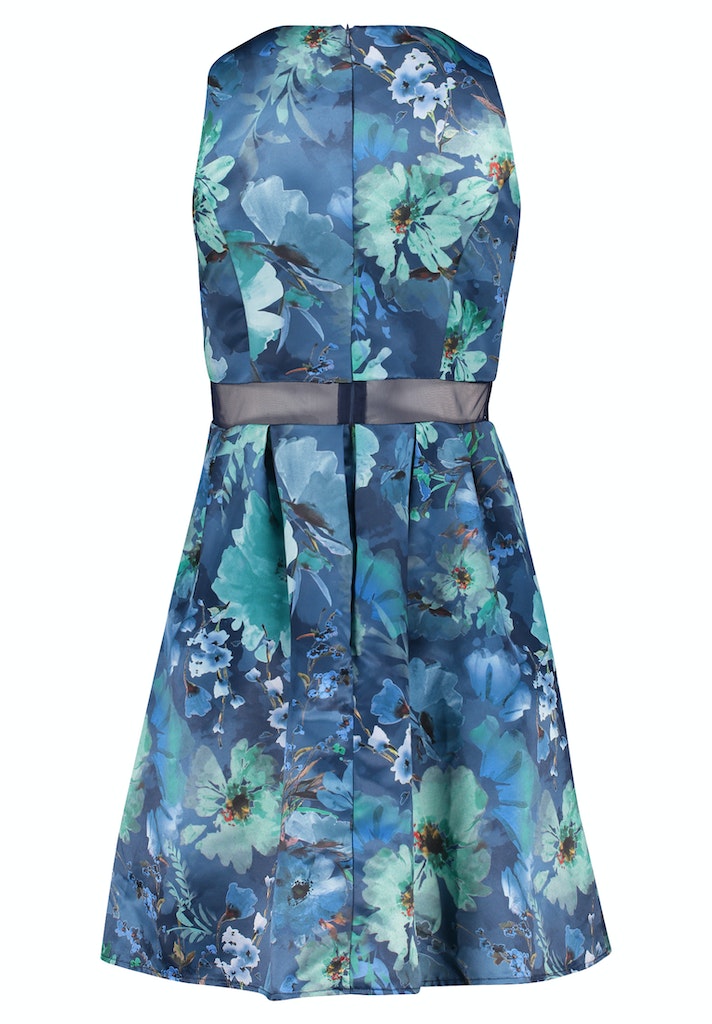 Vera Mont Damen Kleider Dark Blue/Mint