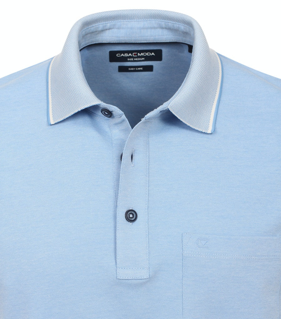 Casa Moda Herren Polo-Shirts  Blau
