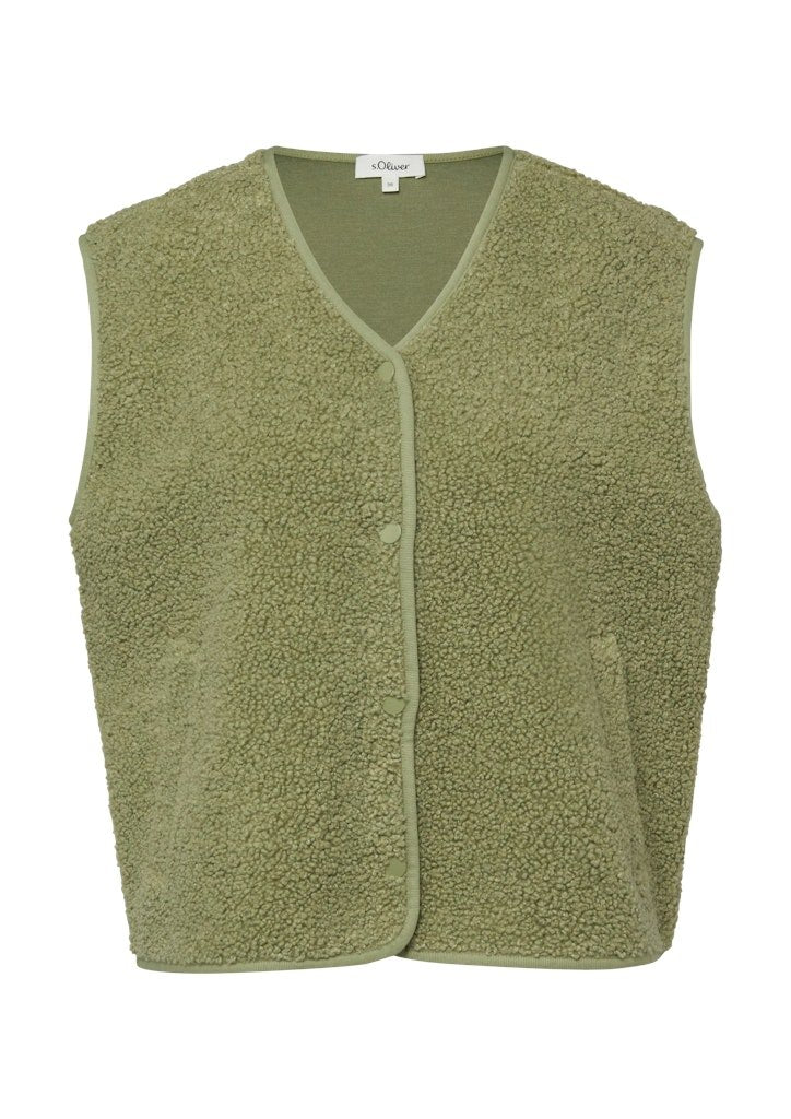 S. Oliver red Damen Indoorwesten Green