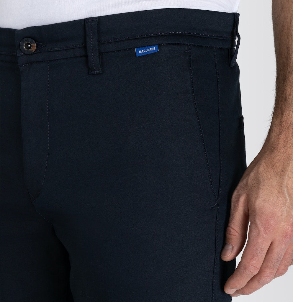 Mac Herren Hosen Nautic Blue