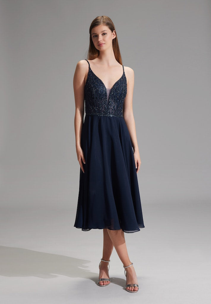 Swing Damen Kleider  Navy