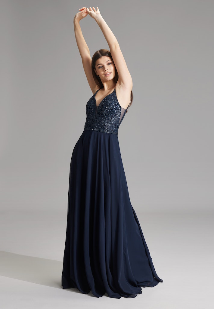 Swing Damen Kleider  Navy