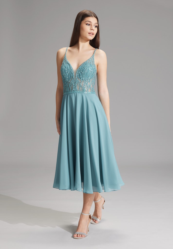 Swing Damen Kleider  Sea Blue