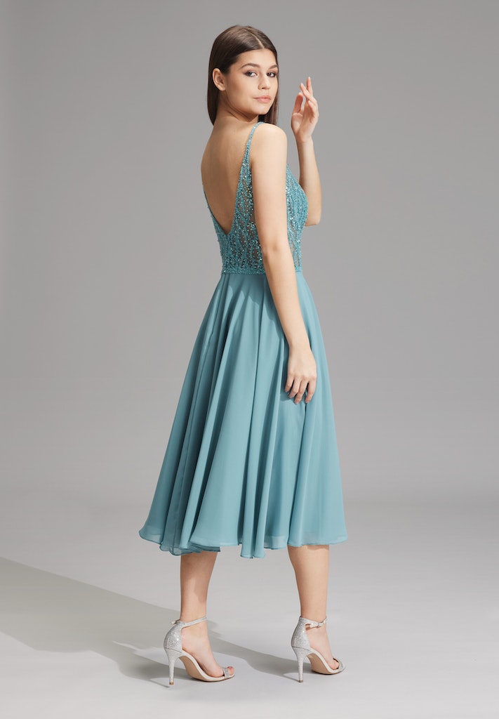 Swing Damen Kleider  Sea Blue