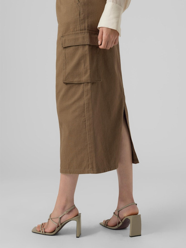 Vero Moda Damen Röcke Khaki