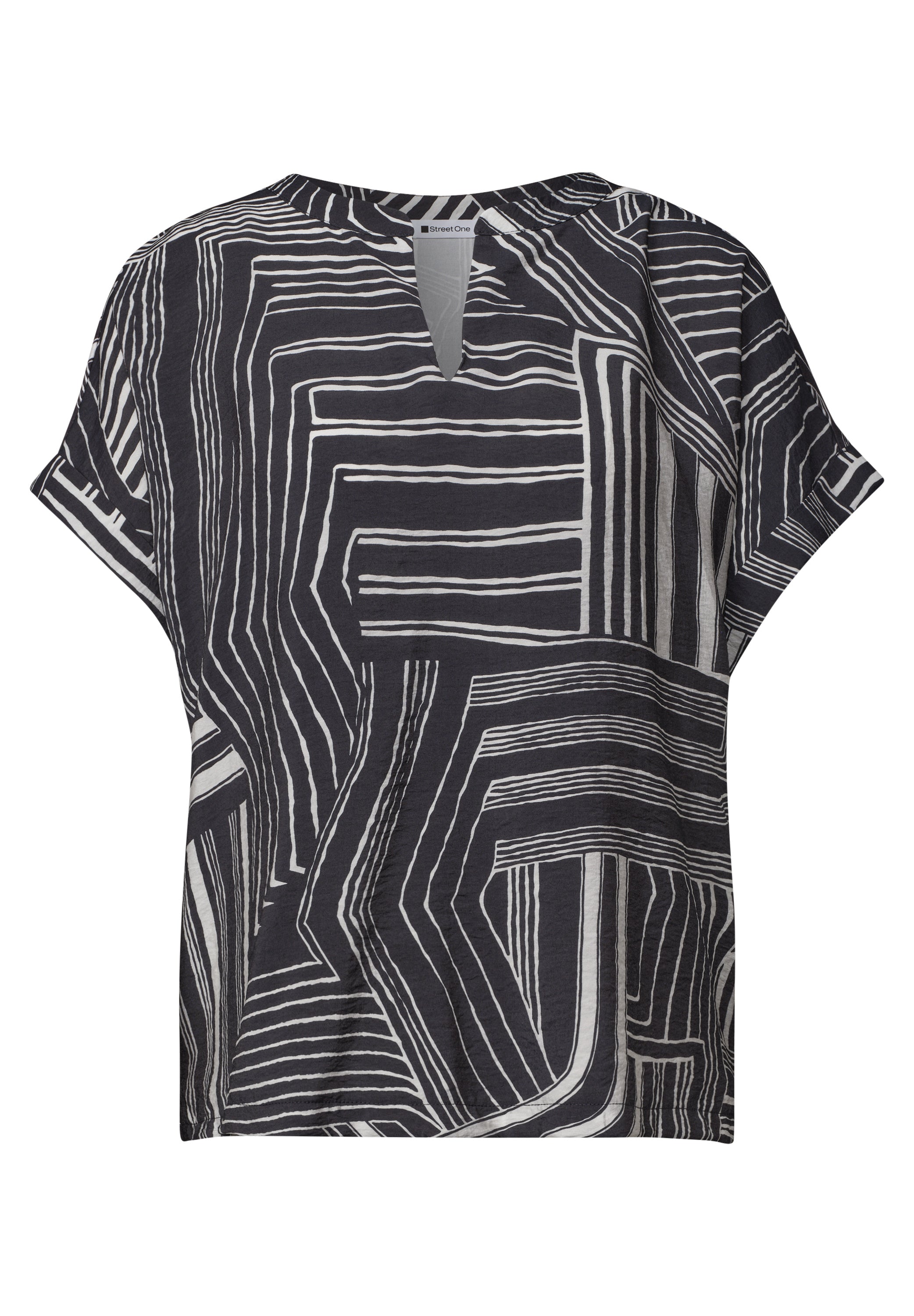 Street One Damen T-Shirts  Darkest B