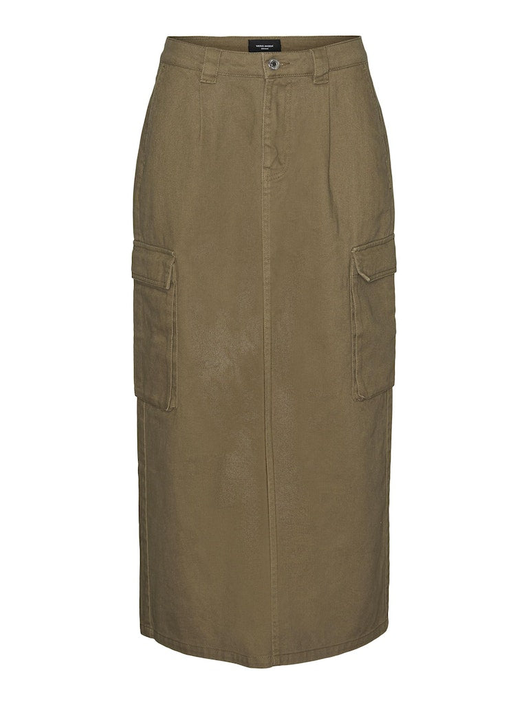 Vero Moda Damen Röcke Khaki