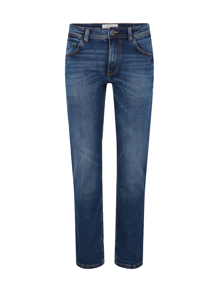 Tom Tailor Herren Jeans Used Mid Stone